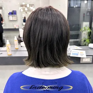 ミディアム Endearing 銀座/レイヤーカットのヘアスタイル