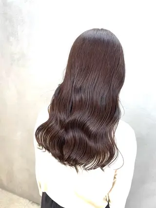 ロング カラー ヘアアレンジ 髪質改善⭐️ 桜場のヘアスタイル