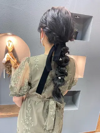 ロング ヘアアレンジ 【YOKE】恵比寿 mai🖤の眉毛・アイブロウイメージ