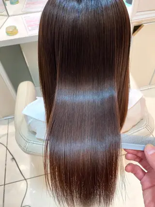 セミロング 🌈髪質改善/縮毛矯 正特化🌈鈴木一寿のヘアスタイル