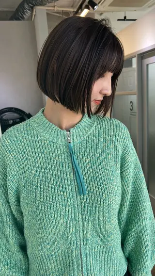 ショート カラー ヨシモトリョウ 髪質改善/美髪のヘアスタイル