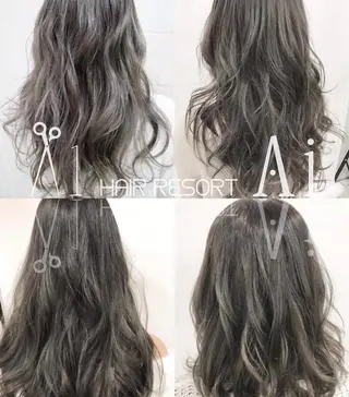 セミロング カラー特化 横川　翔希のヘアスタイル