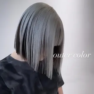 ショート カラー 💜ハイトーン💛 マジカルかいちゃんのヘアスタイル