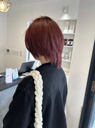 カラー 河野いずみ レイヤー/ボブ 🤍のヘアスタイル