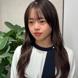 ロング 🩵似合わせカット/ カラー/あさか 🩵のヘアスタイル