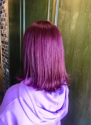 ミディアム カラー パーマ ヘアアレンジ 野田 修平のヘアスタイル