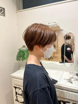ショート 💠つたふうか/ 韓国/メンズヘア💠のヘアスタイル