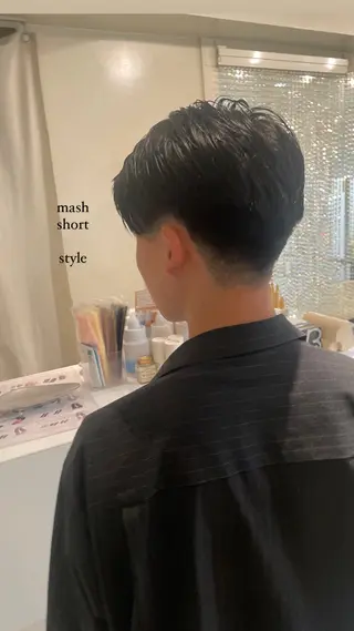 メンズ Poche 丸山 愛万音のヘアスタイル