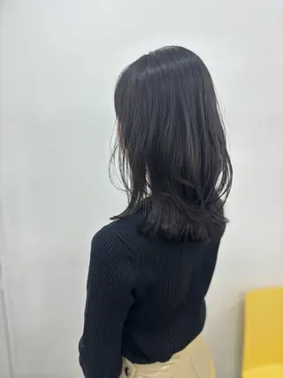 ミディアム カラー 似合わせ美髪ヘア✨ 天王寺．阿倍野🌈のヘアスタイル