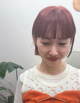 ショート カラー Hareru 豊田 修廣のヘアスタイル