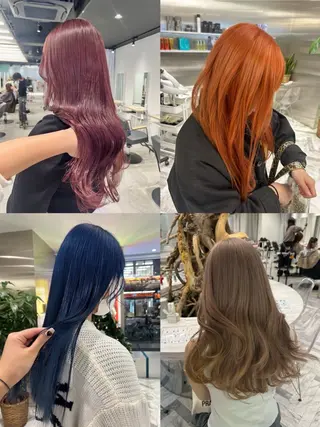 ロング カラー cocoro💗 マツエク/ネイルのマツエク・マツパデザイン