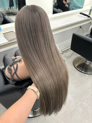 ロング カラー parvemix平野 真央🎀💞のヘアスタイル