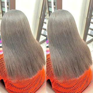 カラー ヘアメ🎀推しカラー 🥣横浜/しほ🧸のヘアスタイル