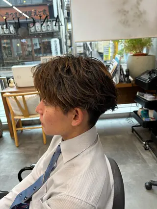 ショート メンズ 鹿児島 TSUBASAのヘアスタイル