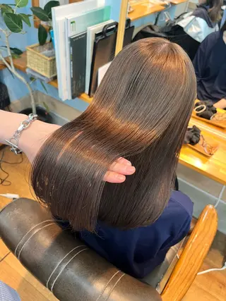セミロング カラー 🫧ハイトーン/ ブリーチ🫧白石航汰のヘアスタイル