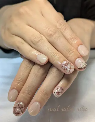 ネイル 柴田 理紗のネイルデザイン