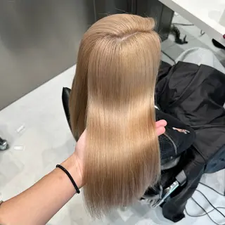 ロング カラー ✨髪質改善艶カラー✨ リュウトのヘアスタイル