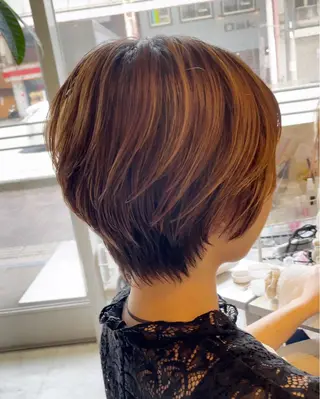 ショート 本田 卓也のヘアスタイル
