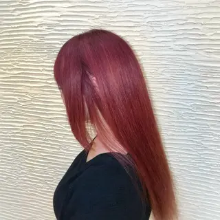 ロング カラー 鎌田 流沙奈のヘアスタイル