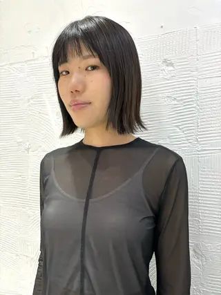 カラー 杉水 葉月のヘアスタイル