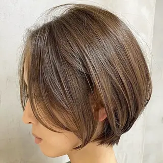 ショート カラー ヘアアレンジ fifth 石川 凪のヘアスタイル
