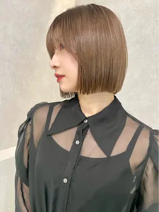 ショート 三鷹で1番ショート ボブをカットする新谷のヘアスタイル