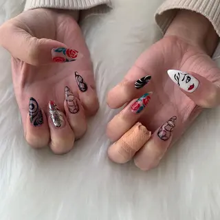 ネイル AERA nail shino🐱⸝꙳のネイルデザイン