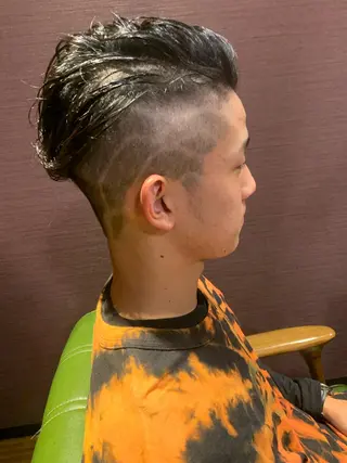 ショート メンズ 髪質改善 LIME 長野駅のヘアスタイル