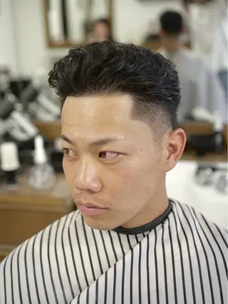 ショート メンズ 吉祥寺バーバー takumiのヘアスタイル