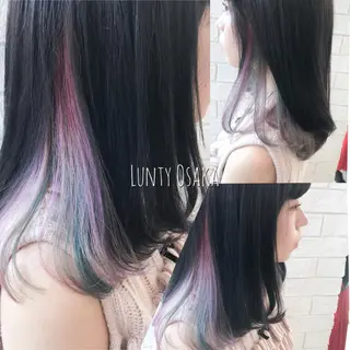 ロング カラー 枚方/樟葉駅 ３分 enn. AKIRAのヘアスタイル