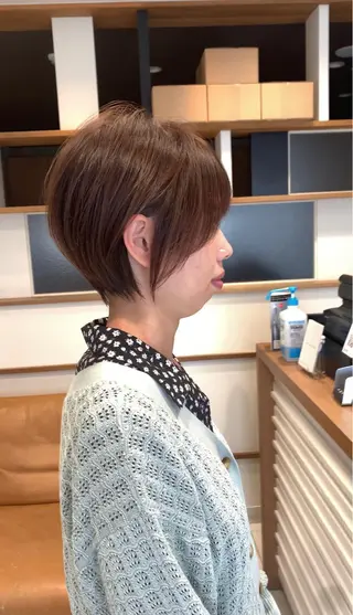 ショート 林 瑞起のヘアスタイル