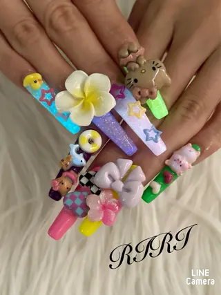 ネイル riri オーナーのネイルデザイン