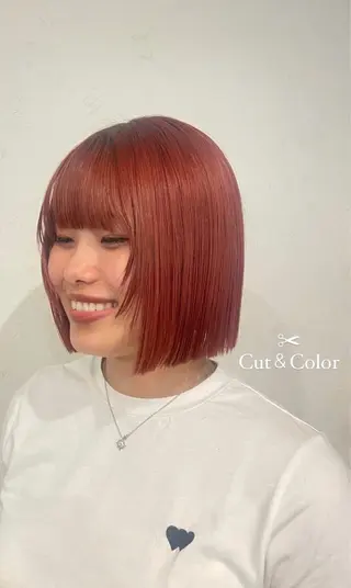 カラー 髙杉 舞羽のヘアスタイル
