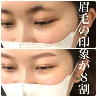 カラー メンズ アイブロウ 眉毛専門店✨ar+ 新宿 NARUMIの眉毛・アイブロウイメージ