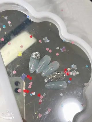 ネイル MoMoA Nail ネイル長さ出し専門店のネイルデザイン