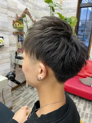 ショート メンズ 大坪 拓斗のヘアスタイル