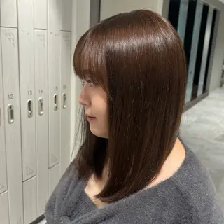 ミディアム 田名部 愛乙のヘアスタイル