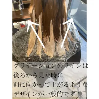 カラー 小顔カット✨ 透明感カラー/村上のヘアスタイル