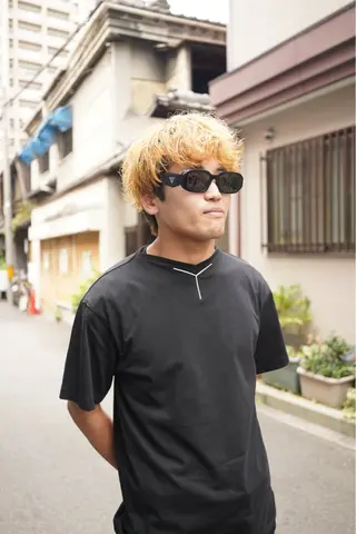 カラー パーマ メンズ スパイキーショート /パーマ/山本孝明のヘアスタイル