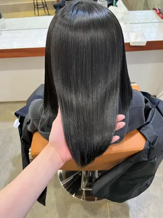 ミディアム Sanaダブルカラー ✨️パルコ徒歩1分のヘアスタイル