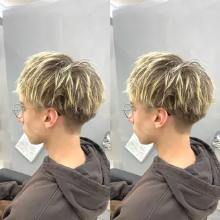 メンズ メンズ/カラー/ デザイン/小松 英吉のヘアスタイル