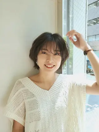 ショート 圧倒的髪質改善 ✂︎飯島悠介のヘアスタイル