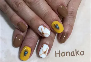 ネイル お絵描きネイル Hanakoのネイルデザイン