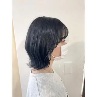 ショート カラー ヘアアレンジ 🦋エクステ/透明感 カラー🦋宮川莉央のヘアスタイル
