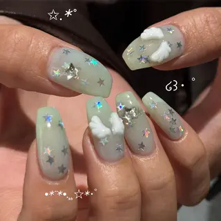 ネイル 個性派／中韓ネイル SAKURAのネイルデザイン