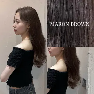 カラー 🩵透明感カラー/ 暗髪/YUNA🩵のヘアスタイル