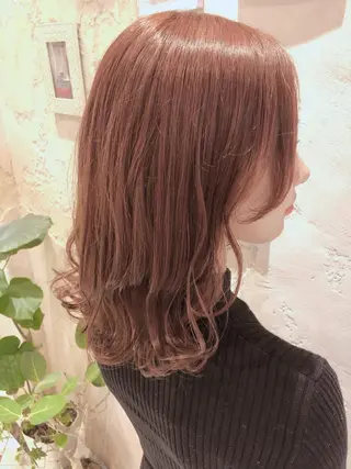 ミディアム 代表山口ひな 髪質改善のプロのヘアスタイル