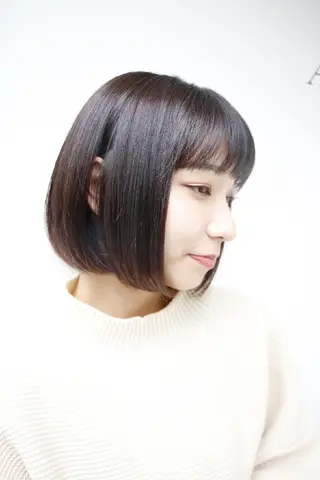 カラー ショート 水素トリートメント/ 髪質改善/ナカノメのヘアスタイル