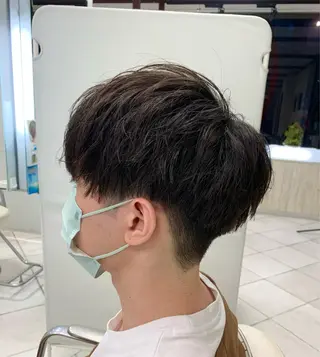 メンズ ダメージレス縮毛矯正 メンズも歓迎 細谷のヘアスタイル