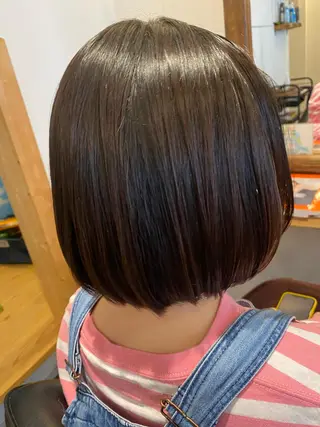 ミディアム 髪質改善 大内翔太のヘアスタイル